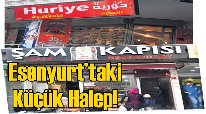 Esenyurt’taki küçük halep!