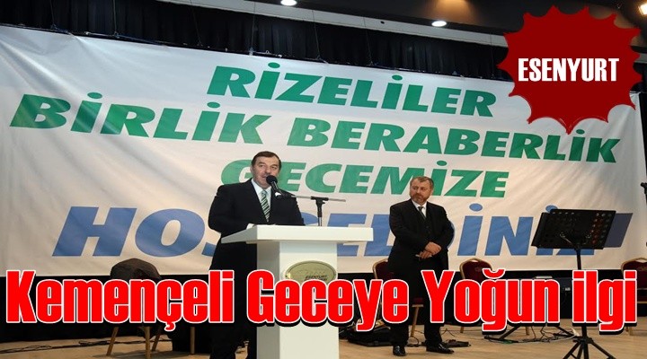 Rizelilerden Kemençeli, Horonlu Muhteşem Gece