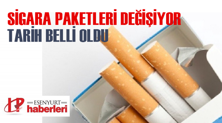 Resmi Gazete'de yayımlandı! Sigara Paketleri Değişiyor