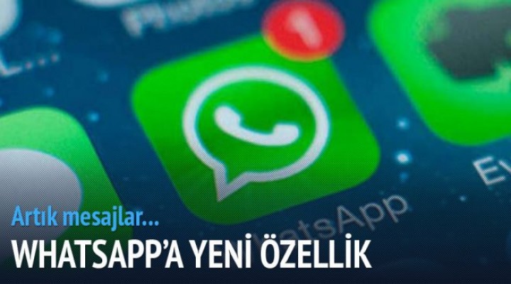 WhatsApp'a yeni özellik geldi