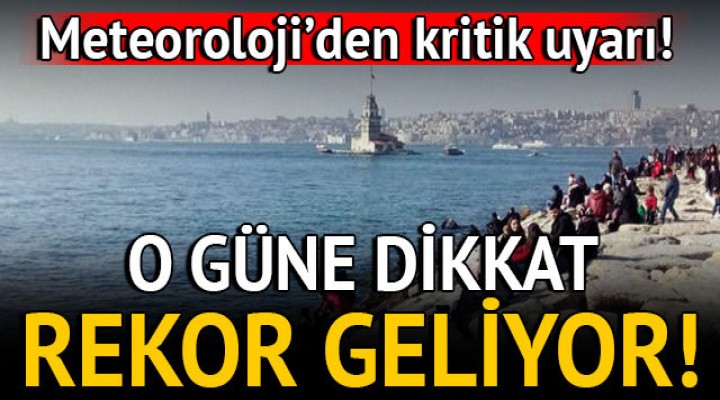 Meteoroloji açıkladı!