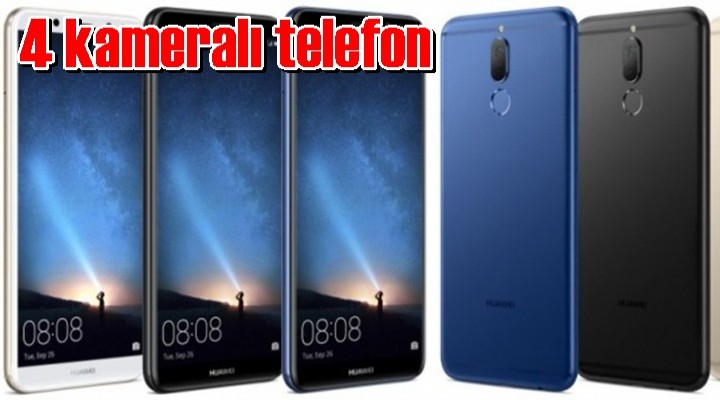 4 kameralı telefon