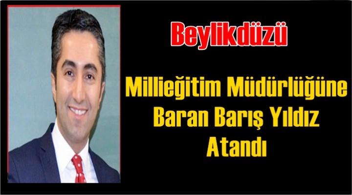Beylikdüzü Millieğitim Müdürlüğüne yeni isim