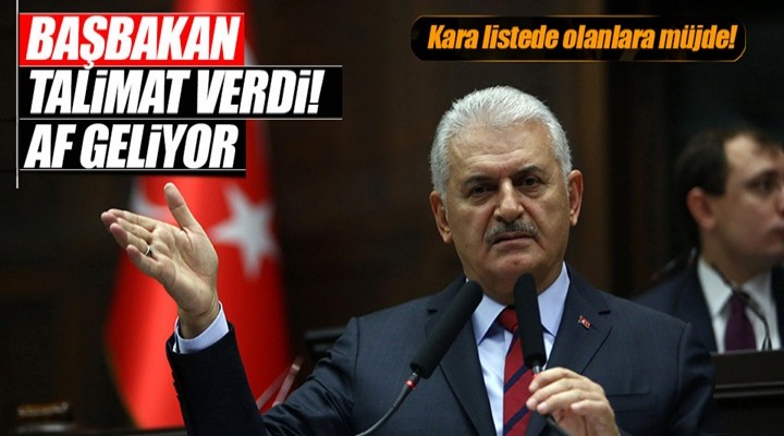 Başbakan talimat verdi! Esnafa af geliyor