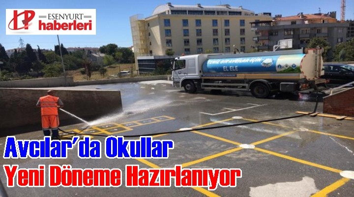 Avcılar'da Okullar Yeni Döneme Hazırlanıyor