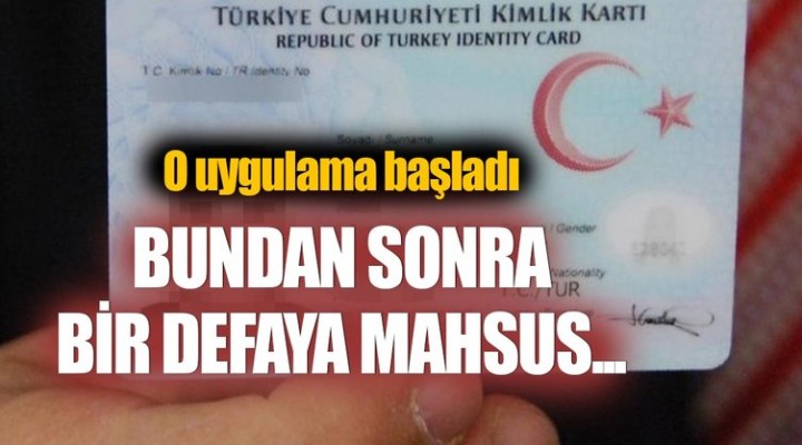 İsim ve soyisim değişikliği uygulaması başladı